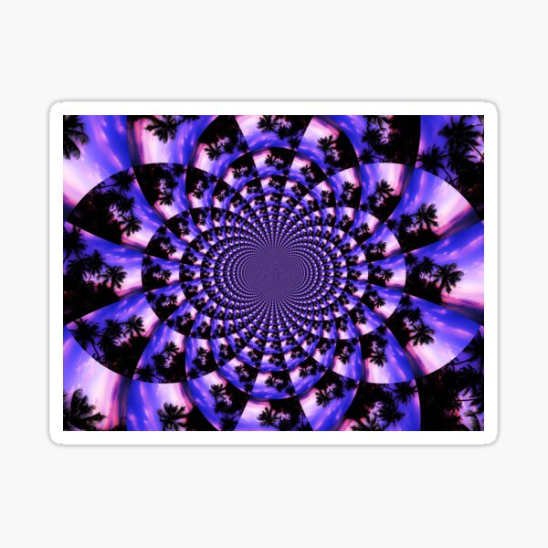 Item preview, Palm Paradise Remix - Purple designed and sold by Heralds Rest Book Store.