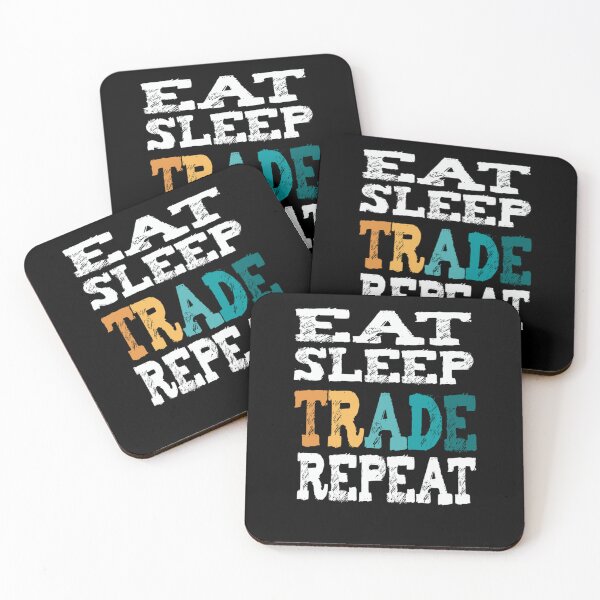 Item preview, Eat Sleep Trade Repeat Shirt, trade, finance,stock market Lightweight Hoodie designed and sold by NoelShieldsDDS.