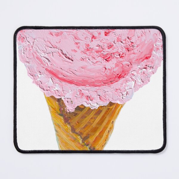 Item preview, Strawberry Ice Cream Cone designed and sold by MatsonArtDesign.