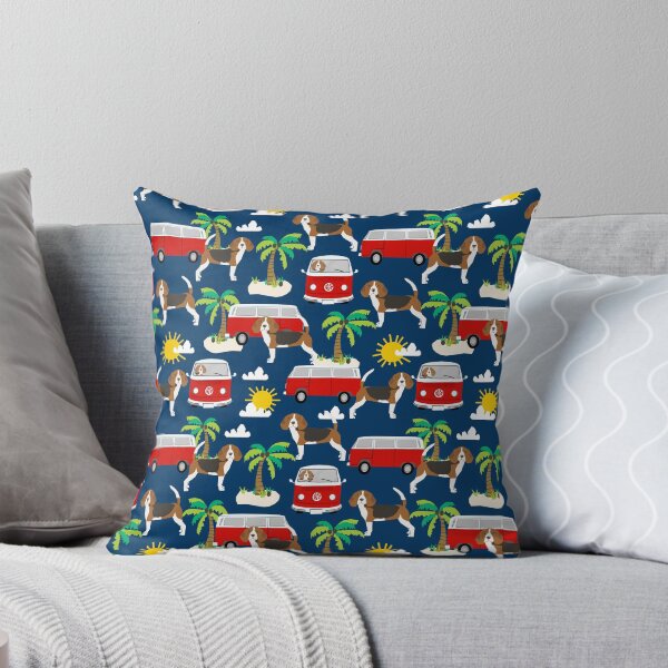 Item preview, Beagle dog pattern summer beach portrait pattern cute gifts for dog lover dog breeds by PetFriendly designed and sold by PetFriendly.