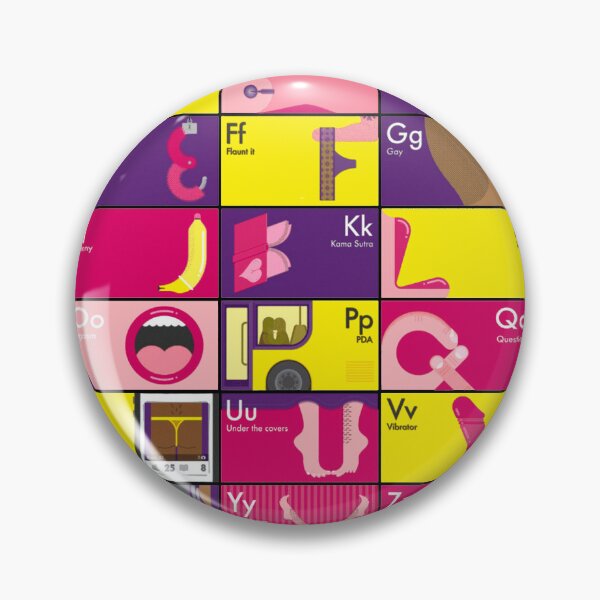 Item preview, vulgar alphabet for adults. designed and sold by si3iy.