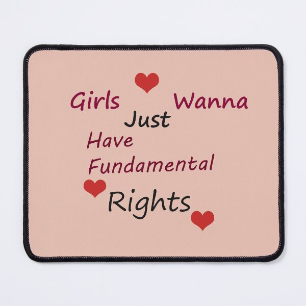 Item preview, Girls just Wanna have Fundamental Rights designed and sold by Glorious-Goods.