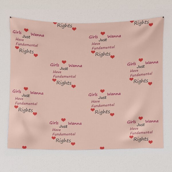 Item preview, Girls just Wanna have Fundamental Rights designed and sold by Glorious-Goods.