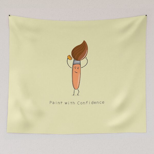Item preview, funny paintbrush designed and sold by wordspotrayal.