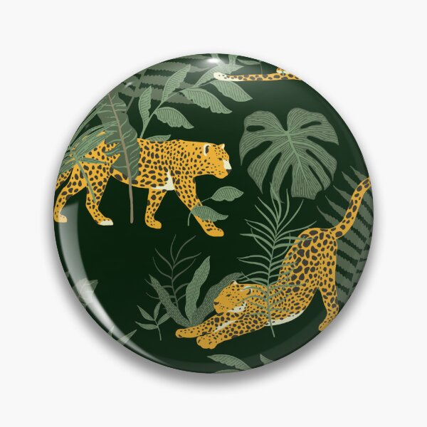 Item preview, Tropical Exotic Leopard and Jungle Print designed and sold by madtoyman.