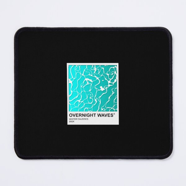 Item preview, Overnight Waves - Pantone Water Pool Caustics Texture designed and sold by Kornja.