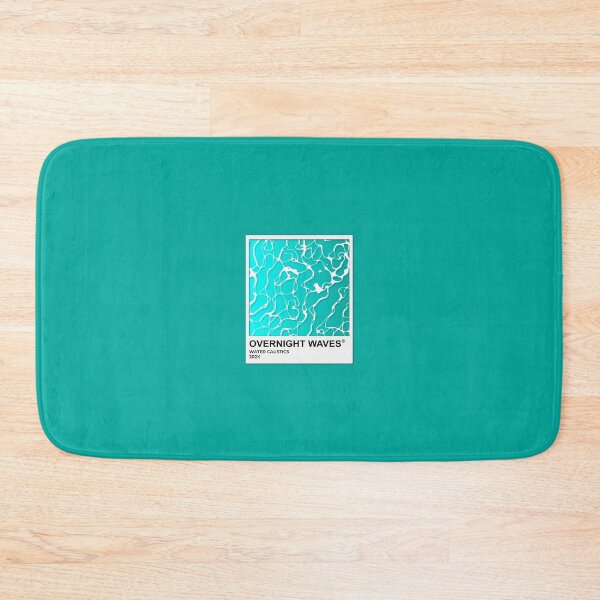 Item preview, Overnight Waves - Pantone Water Pool Caustics Texture designed and sold by Kornja.