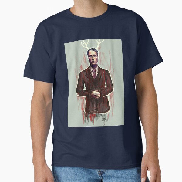 Vintage Retro Mads Actor Mikkelsen Gift For Everyone Classic T-Shirt