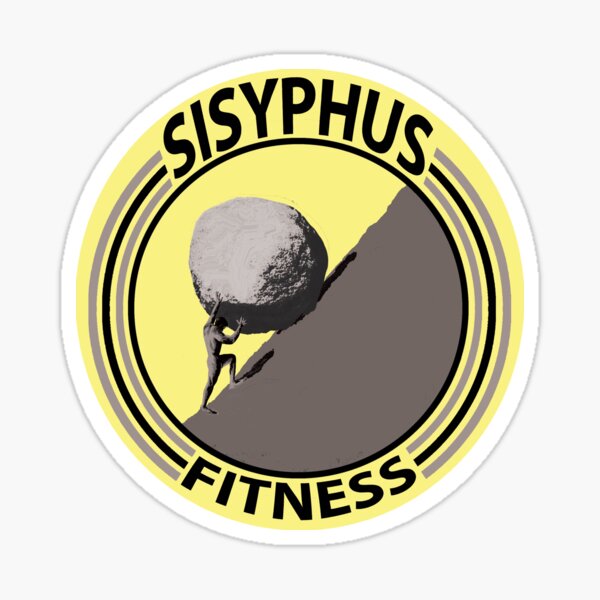Item preview, Sisyphus Fitness (grey) designed and sold by Reality Check.
