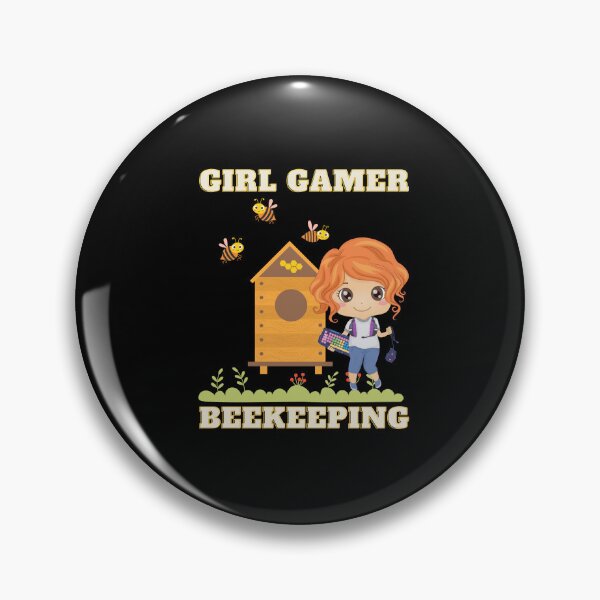 Item preview, Cute Girl Gamer beekeeping designed and sold by RandomDel.