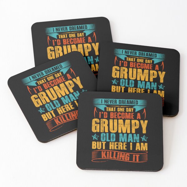 Item preview, I'd Become A Grumpy Old Man designed and sold by gaotura.