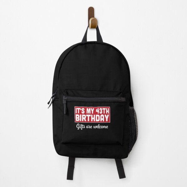 Item preview, It's My 43th Birthday Gifts Are Welcome Bad Humor Sarcasm designed and sold by RJ-Art.