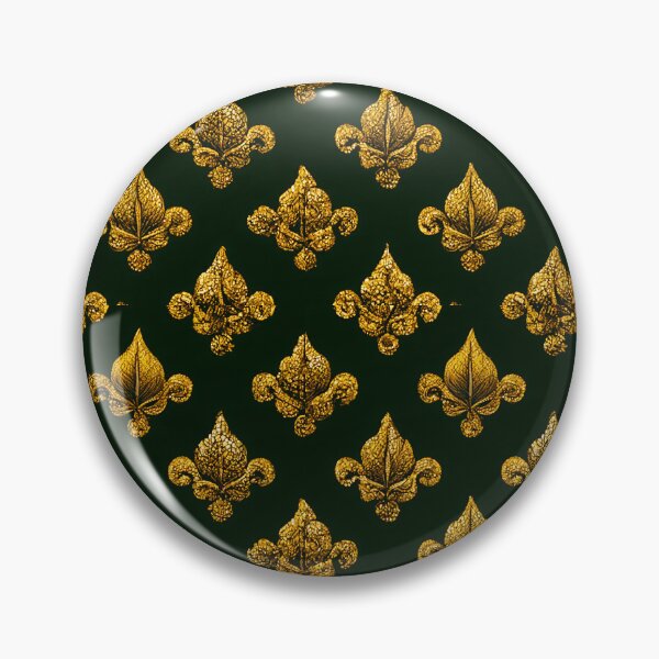 Item preview, Gold On Green Victorian Pattern | Fancy High Quality AI Generated Designer Bag designed and sold by Daemonrat.
