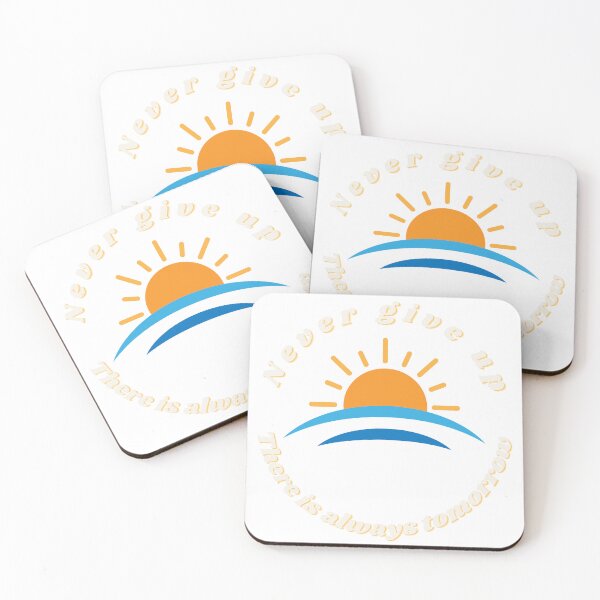 Item preview, Never give up there is always tomorrow designed and sold by Zara Art House.