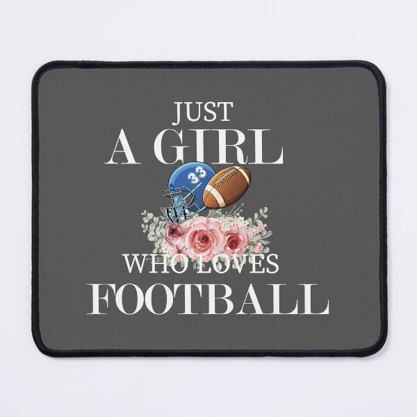 Item preview, Just a girl who loves footbal designed and sold by IM Hunter.