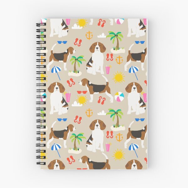 Item preview, Beagle dog pattern tropical beach summer portrait pattern cute gifts for dog lover dog breeds by PetFriendly designed and sold by PetFriendly.