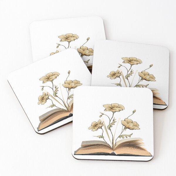 Item preview, flower growing from a book designed and sold by Arctia.