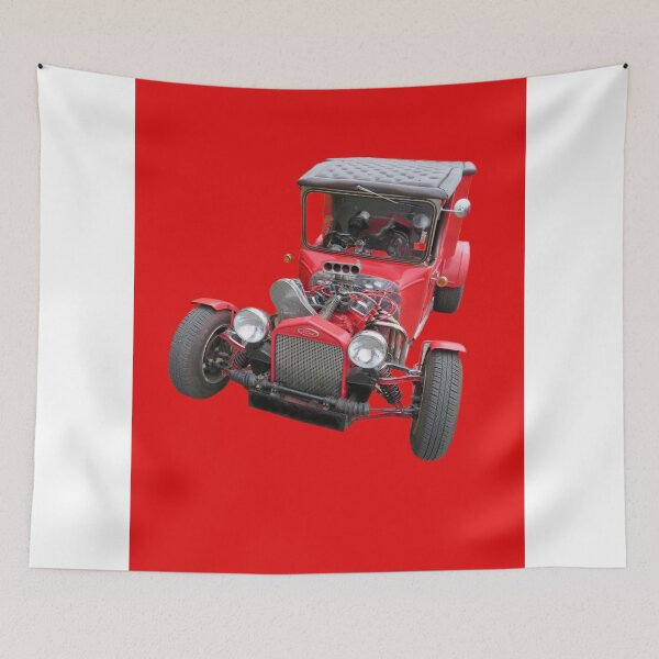 Item preview, Red Ford custom car designed and sold by BerylBez.