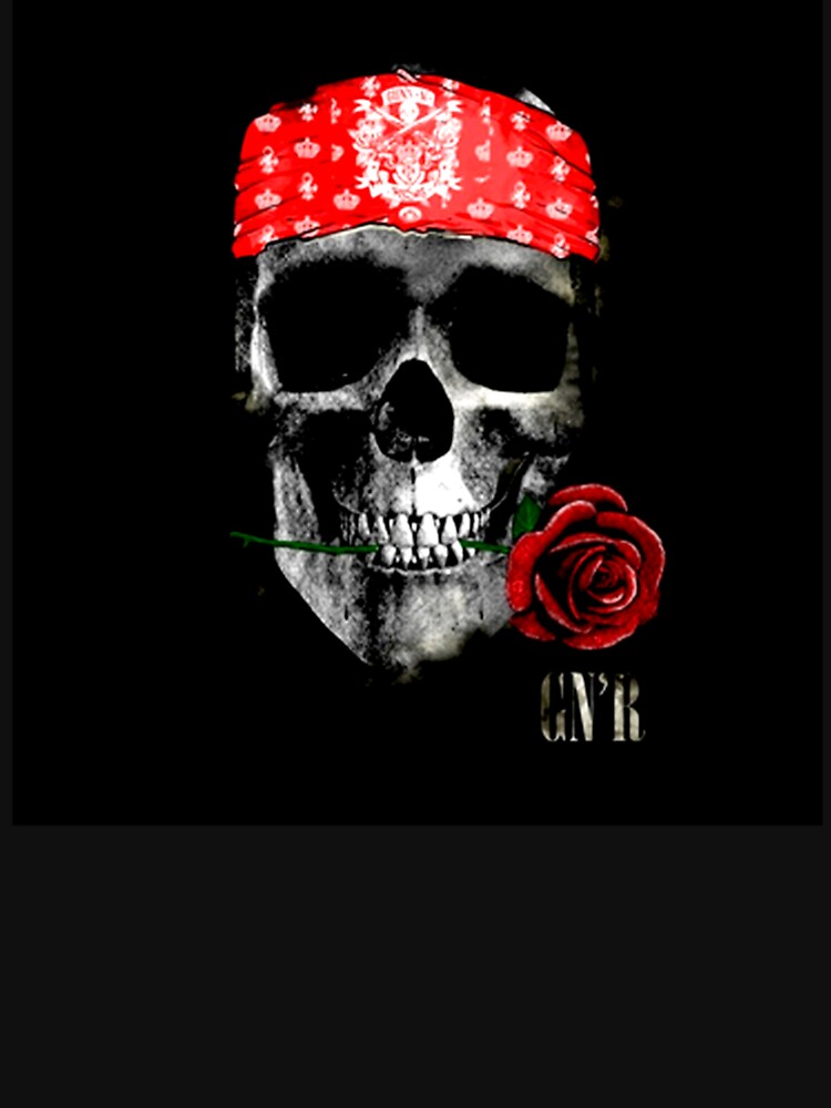 Skull art Guns N roses Popular 