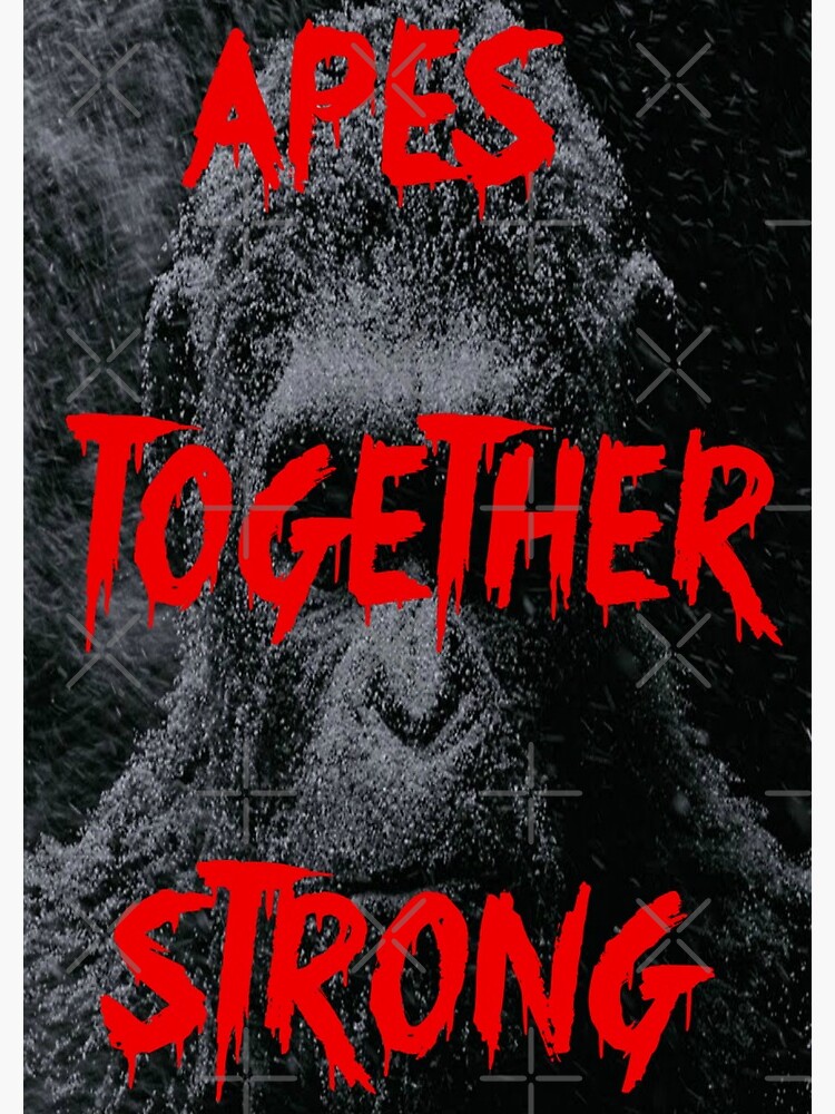 apes strong together t shirt apes strong together t shirt