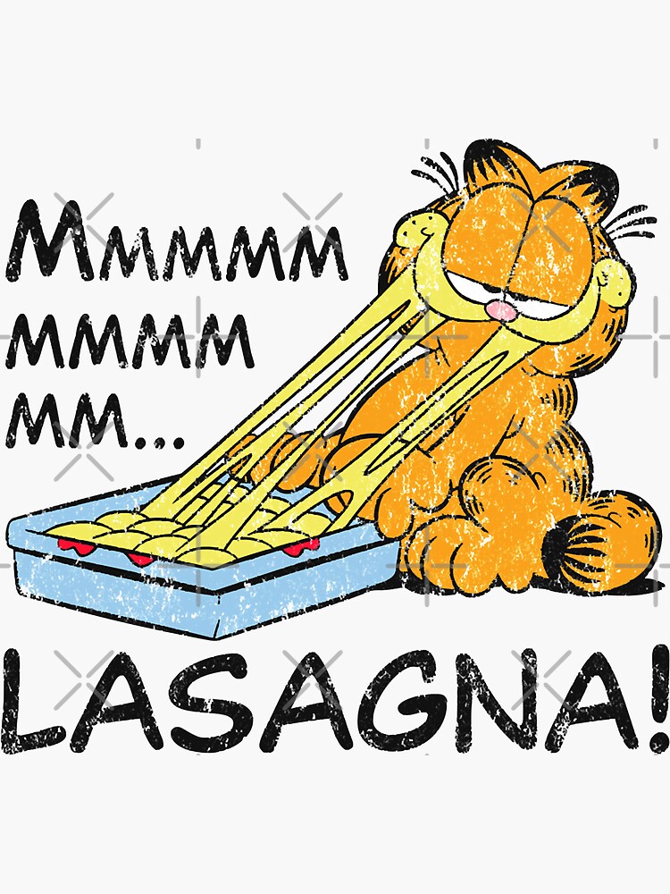 Garfield Mmm Lasagna Garfield Mmm Lasagna