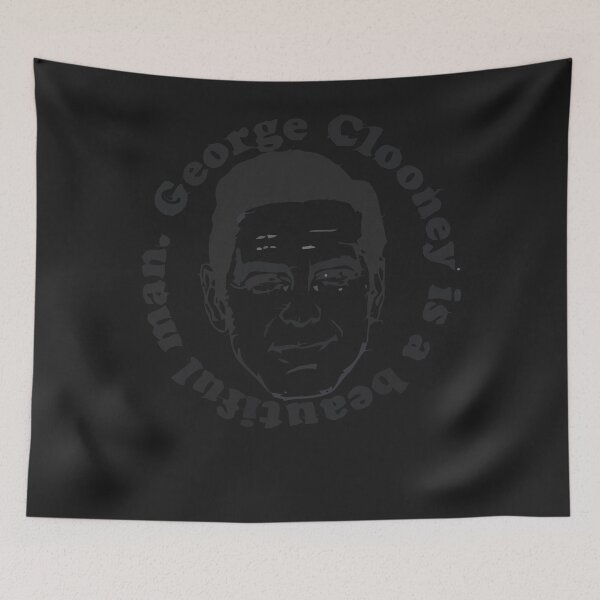 Item preview, George clooney is a beautiful man designed and sold by GingerBarron.