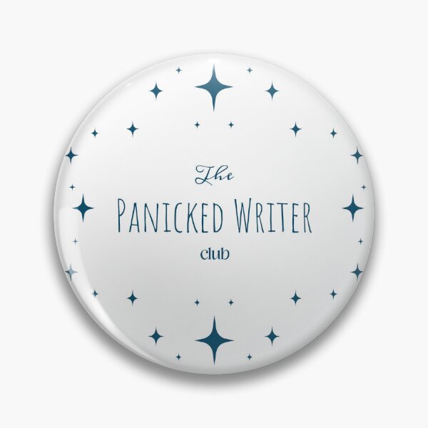 Artikelvorschau, The Panicked Writer Club – blaue Sterne entworfen und verkauft von PanickedWriter.