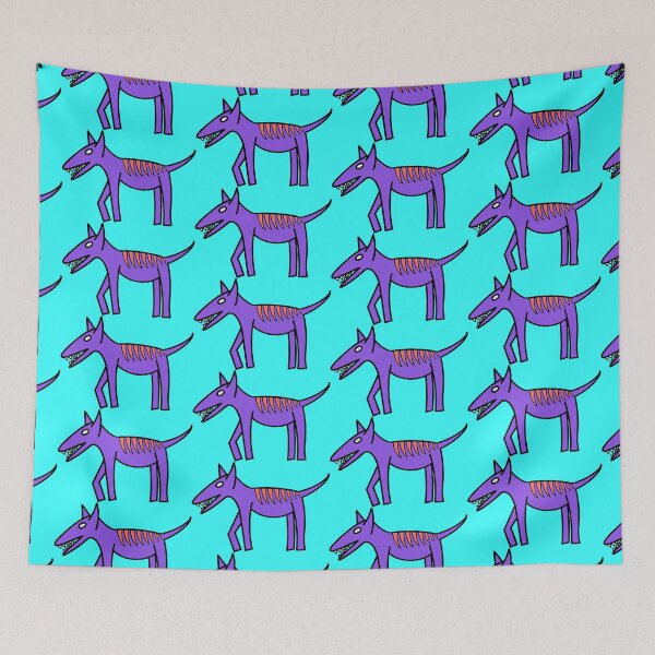 Item preview, Living the dream with a purple Thylacine designed and sold by mcthoughtful.