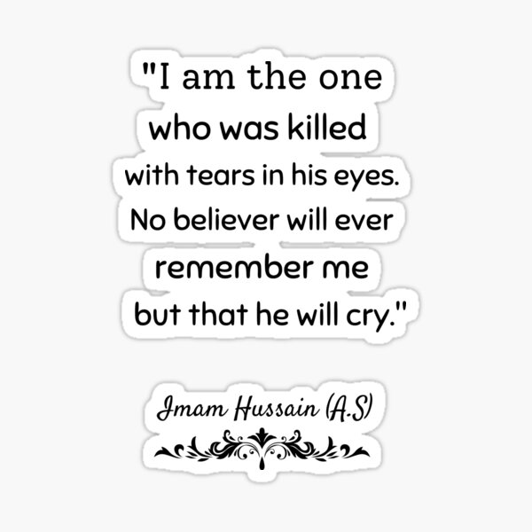 i-am-the-one-who-was-killed-with-tears-in-his-eyes-sticker-for-sale