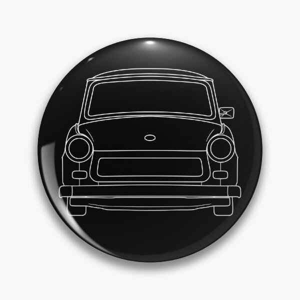 Item preview, Trabant 601 front white lines designed and sold by EdimDesign.