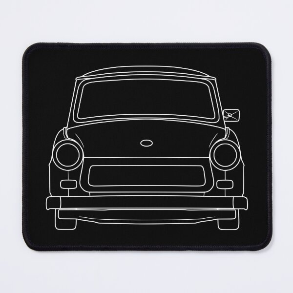 Item preview, Trabant 601 front white lines designed and sold by EdimDesign.