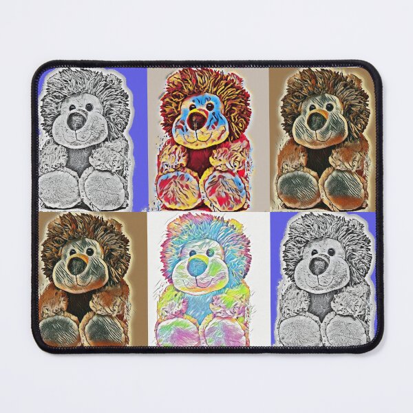Item preview, Pop Art Cute Stuffed Lion Pattern  designed and sold by McThingummy.