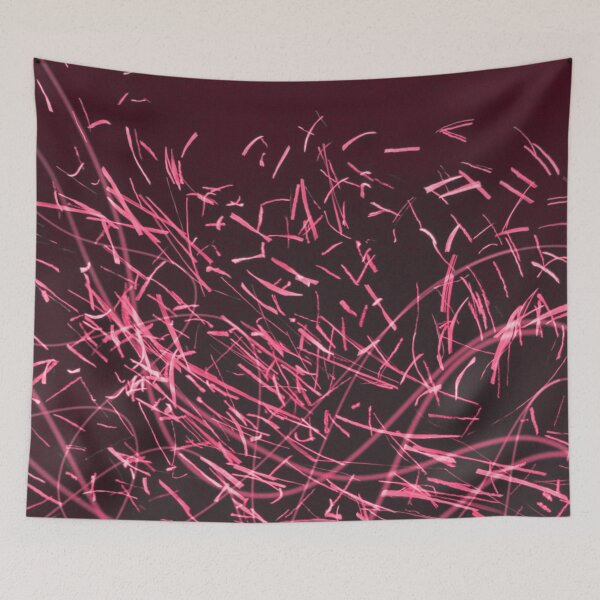 Item preview, Pink Flying Embers Glowing In The Night  designed and sold by ObsidianDaz.