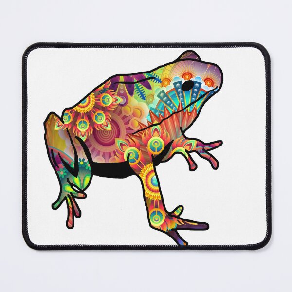 Item preview, Psychedelic Design Frog designed and sold by imphavok.