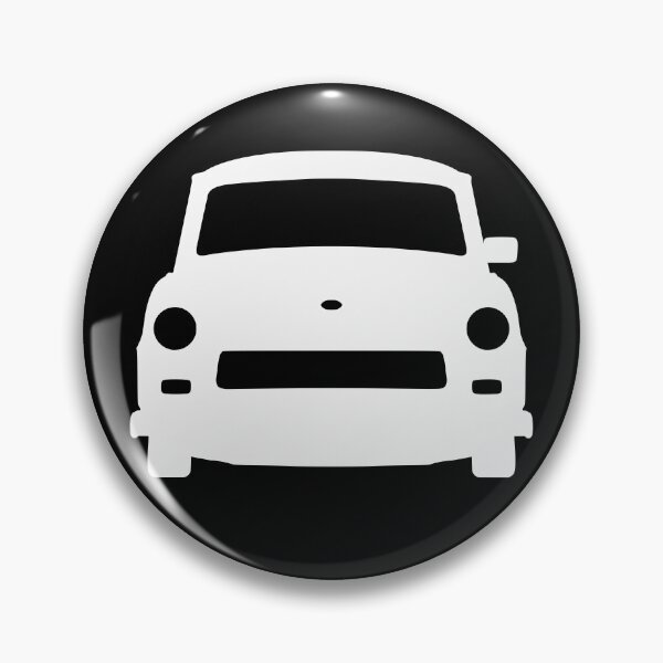 Item preview, Trabant 601 front white silhouette designed and sold by EdimDesign.