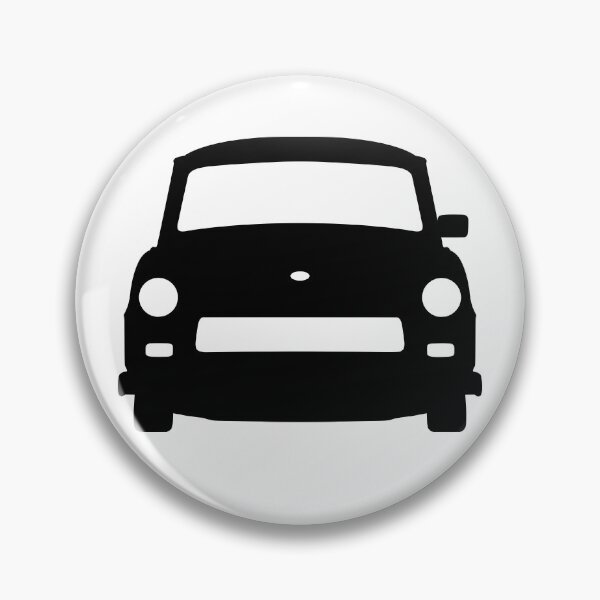 Item preview, Trabant 601 front black silhouette designed and sold by EdimDesign.