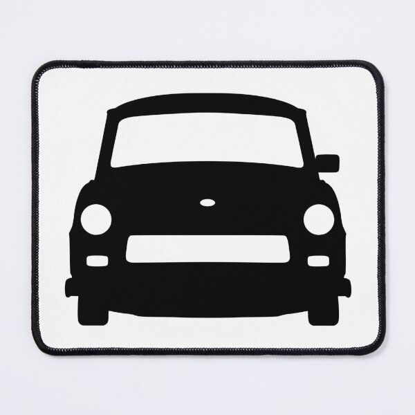 Item preview, Trabant 601 front black silhouette designed and sold by EdimDesign.