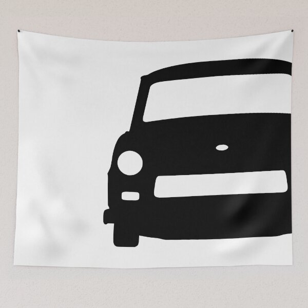 Item preview, Trabant 601 front black silhouette designed and sold by EdimDesign.