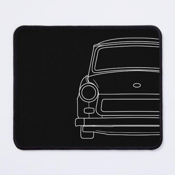 Item preview, Trabant 601 front white lines designed and sold by EdimDesign.