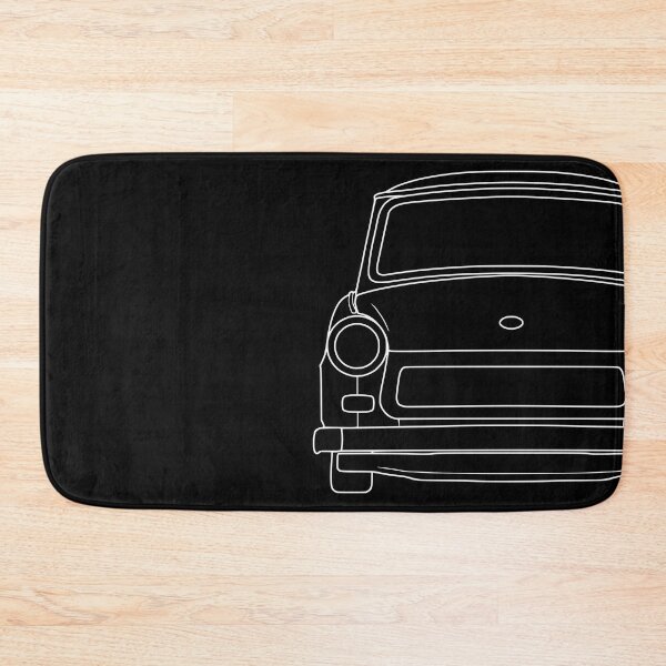 Item preview, Trabant 601 front white lines designed and sold by EdimDesign.
