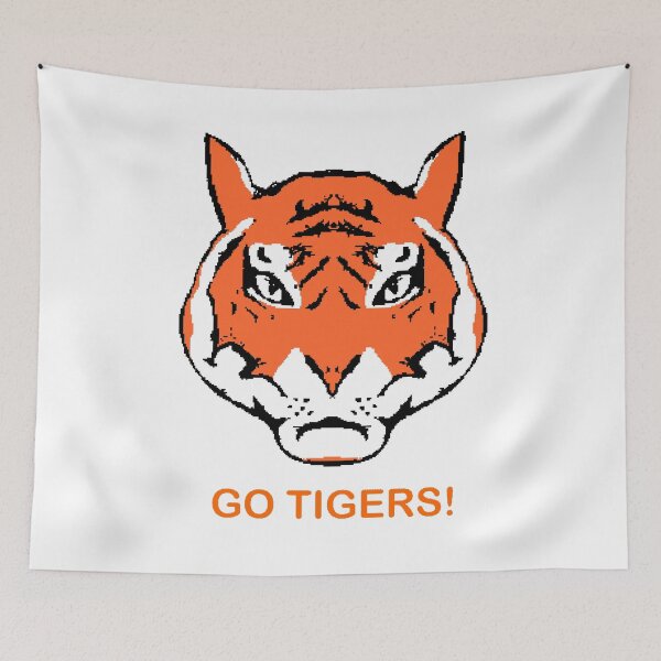 Item preview, Go Tigers Pixel Art designed and sold by Yeaha.