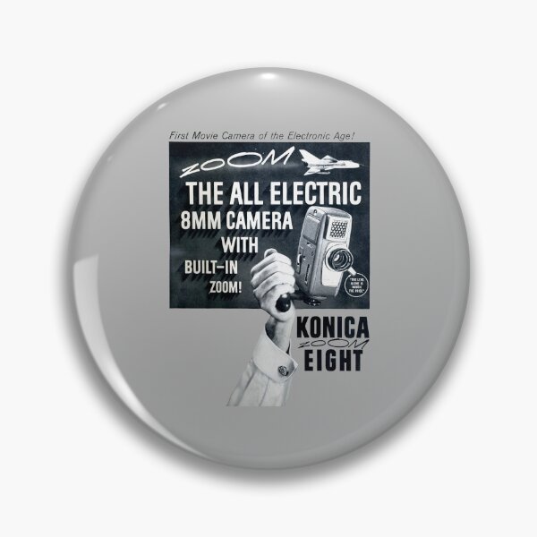 Item preview, KONICA ZOOM 8MM CINE CAMERA - ADVERT designed and sold by ThrowbackAds.
