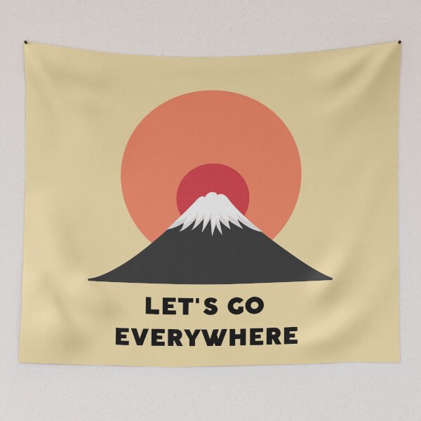 Item preview, Let's Go Everywhere designed and sold by Oeuvres.
