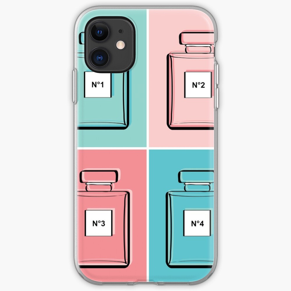 Designer Perfume Bottle Color Block Andy Warhol Style Iphone Case Cover By Mpillustration Redbubble