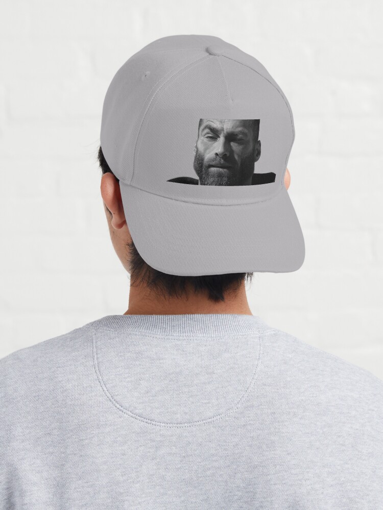 Ernest Khalimov Giga Chad Meme Template Cap for Sale by Pixel-Turtle