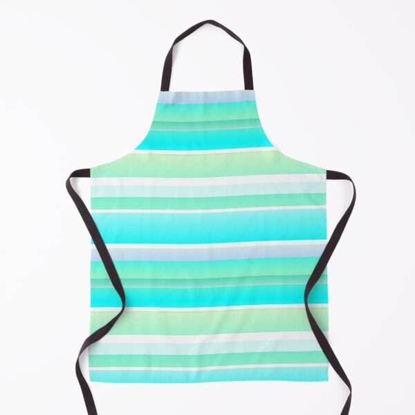 Item preview, seafoam green color striped designed and sold by lausn.