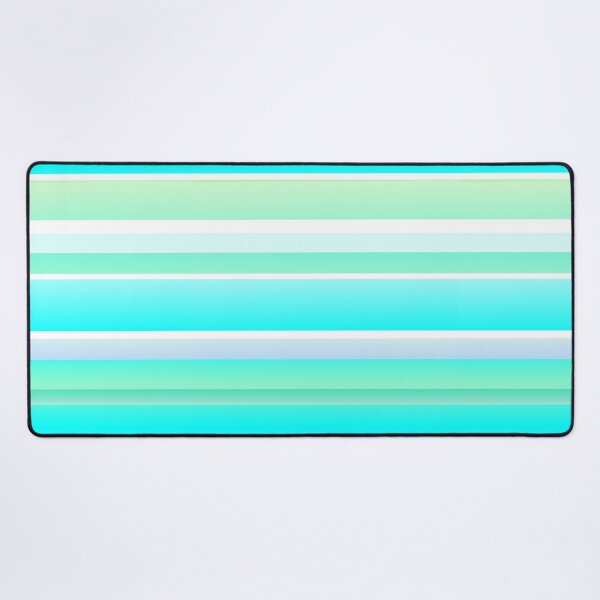 Item preview, seafoam green color striped designed and sold by lausn.