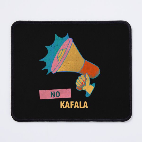 Item preview, No Kafala System Protest Design Black Version designed and sold by lordyswiss.