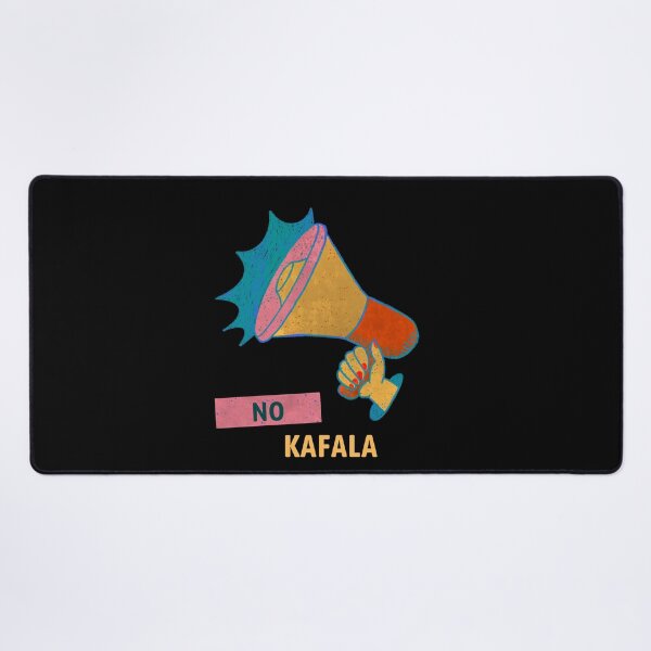 Item preview, No Kafala System Protest Design Black Version designed and sold by lordyswiss.