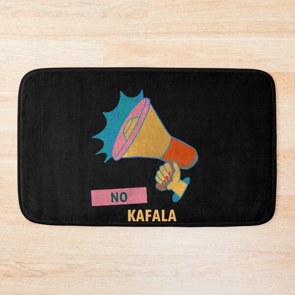 Item preview, No Kafala System Protest Design Black Version designed and sold by lordyswiss.
